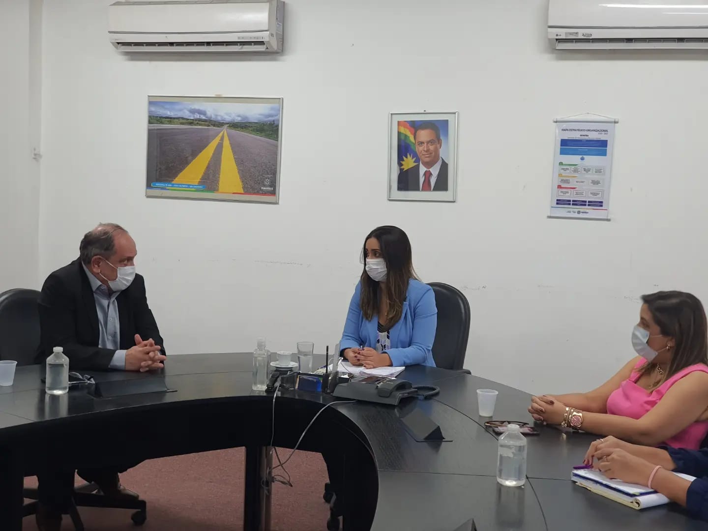 Reunião com a Azul